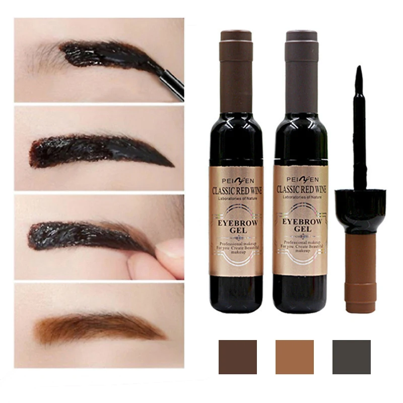 Краска для декоративной косметики крем бровей стойкий натуральный водостойкий