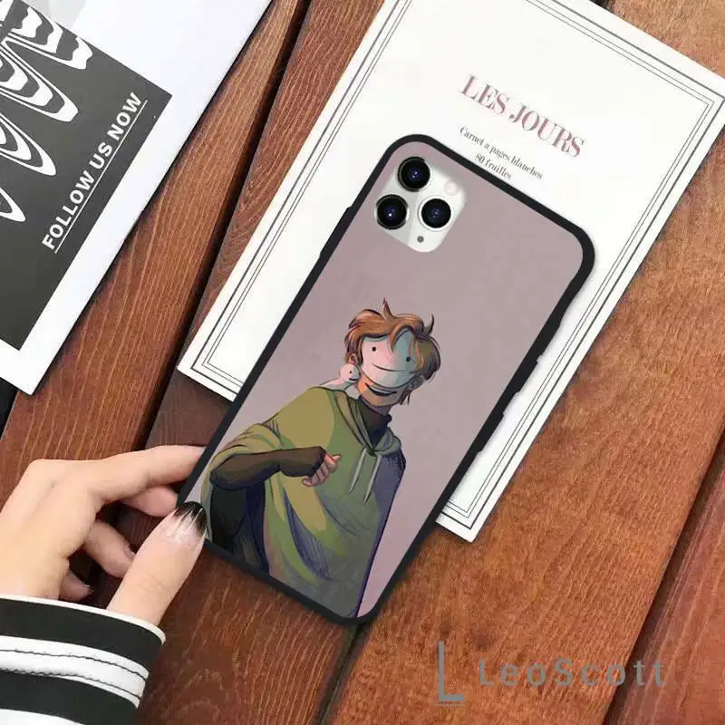 

dream smp team Phone Case for iPhone 11 12 pro XS MAX 8 7 6 6S Plus X 5S SE 2020 XR Soft silicone