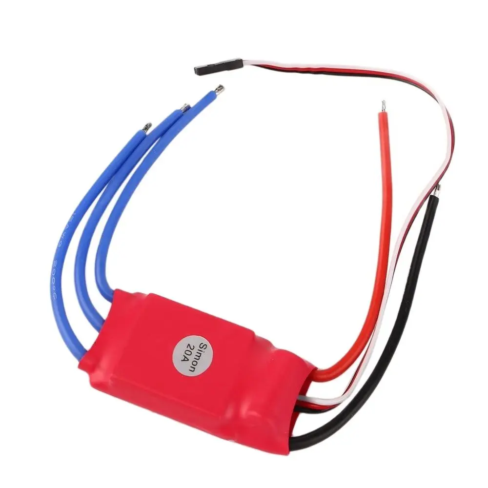20A SimonK прошивка бесщеточный ESC 3A 5V BEC для RC Quad Multi Copter скидка | Игрушки и хобби