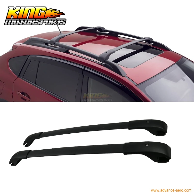 Подходит для 12 16 Subaru Impreza XV Crosstrek Sport Roof Rack Cross Bar Pair США бесплатная доставка|bar a|bar