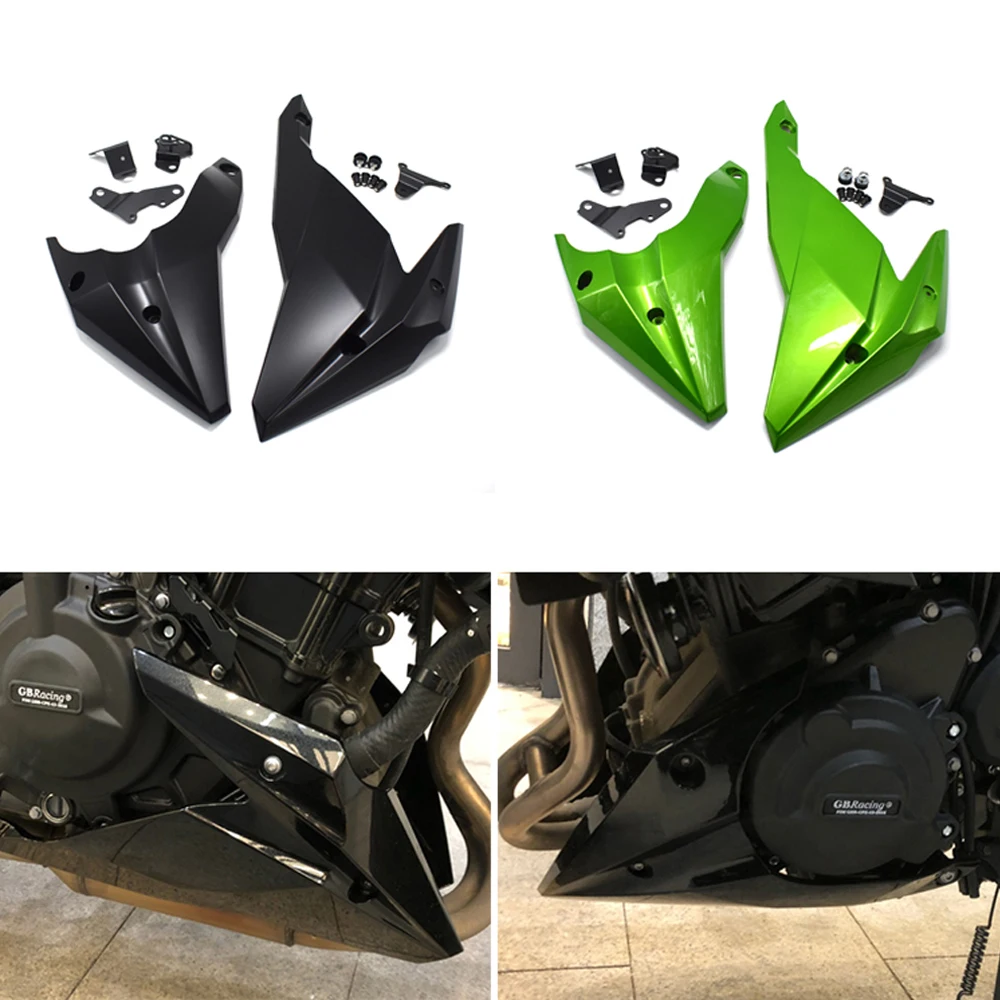 Z400 сковорода для живота 2018 2019 2020 Kawasaki Bellypan нижний спойлер двигателя защитная