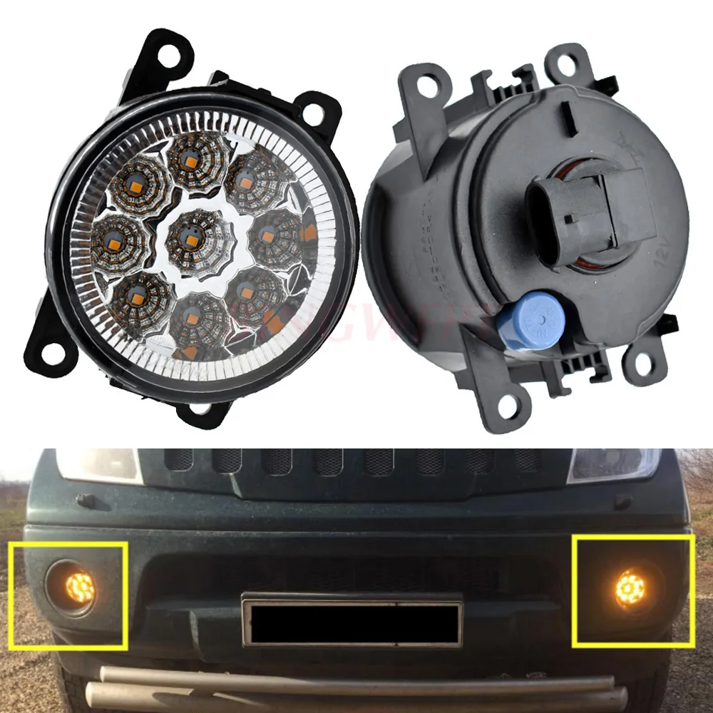 2 шт./лот Противотуманные фары в сборе супер яркие H11 светодиодные