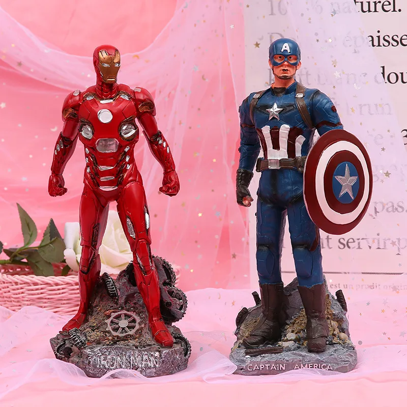 Горячие игрушки Marvel Мстители супер герой Человек паук Фигурки ПВХ человек