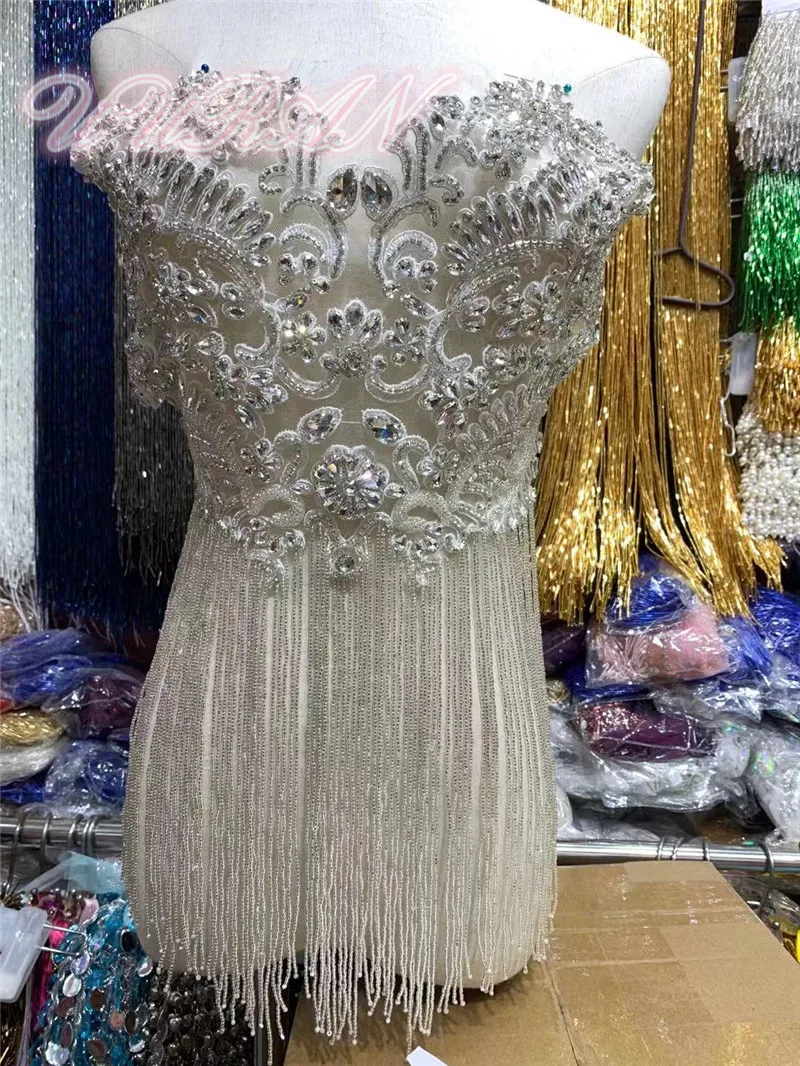 Ручная работа искусственная отделка для одежды Кристалл Стразы бисером и