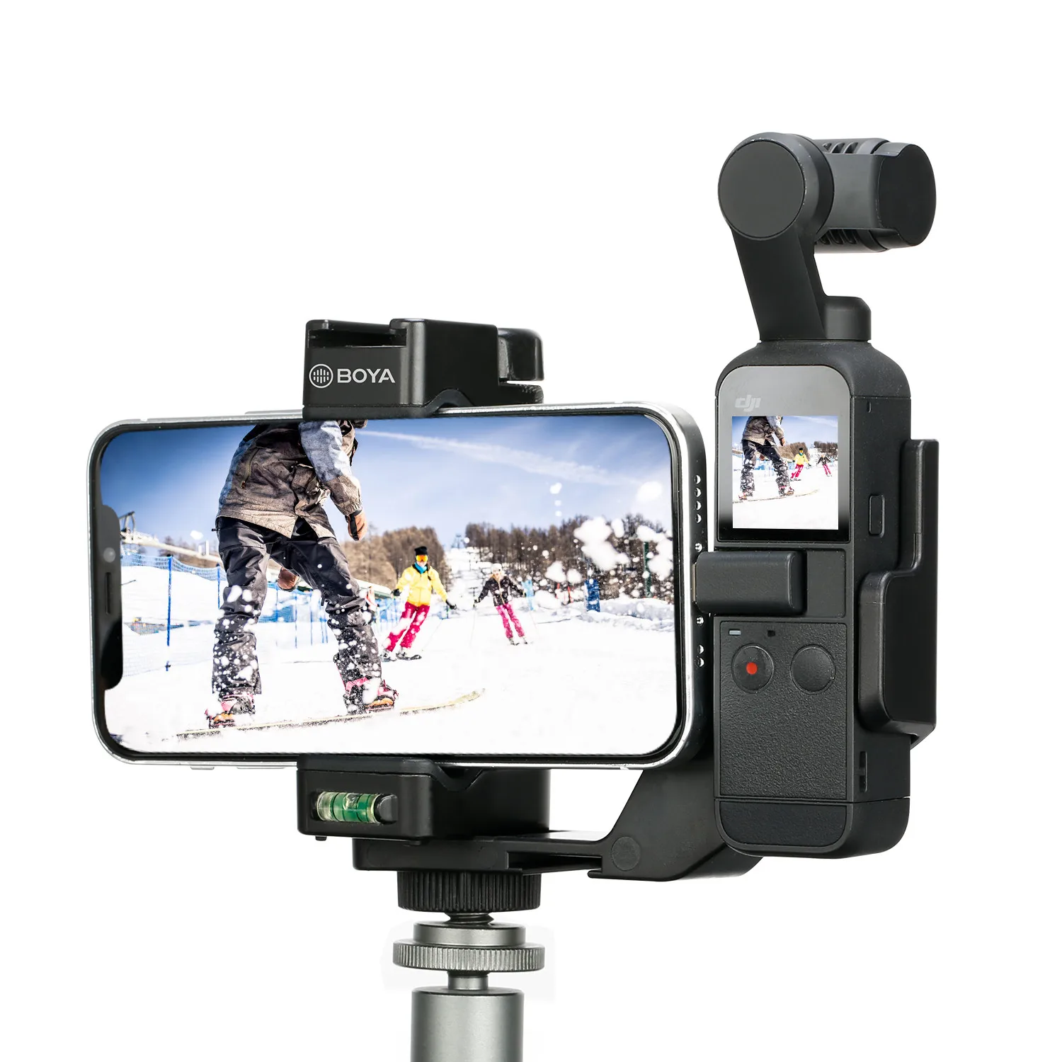 BOYA BY-PSC1-OP аксессуар для телефона держатель Rig смартфона с двойным креплением