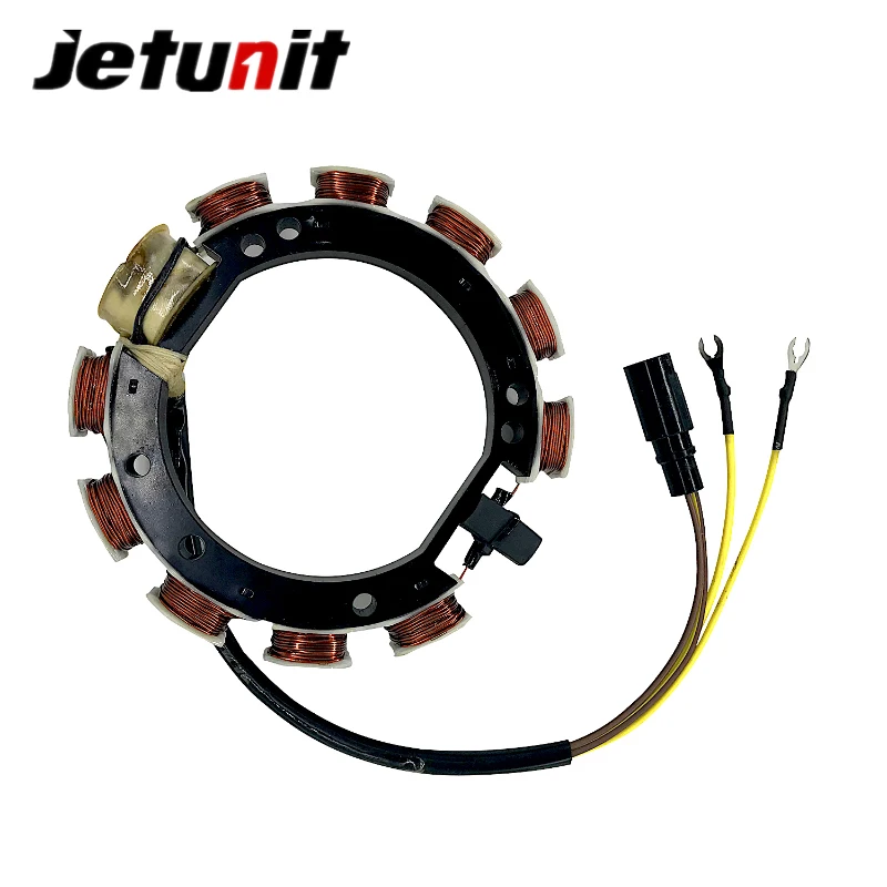 JETUNIT подвесной Запчасти узел статора 4Cyl 9Amp для Johnson Evinrude 65-115HP 583340 583536 763767 173-3536