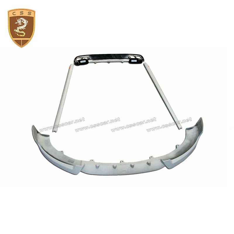 CSSCAR автомобиль подходит для A7 модифицированный ABT Стиль кузов Комплект ABS материал передний настоящий бампер губы боковые юбки хвост рот части тела