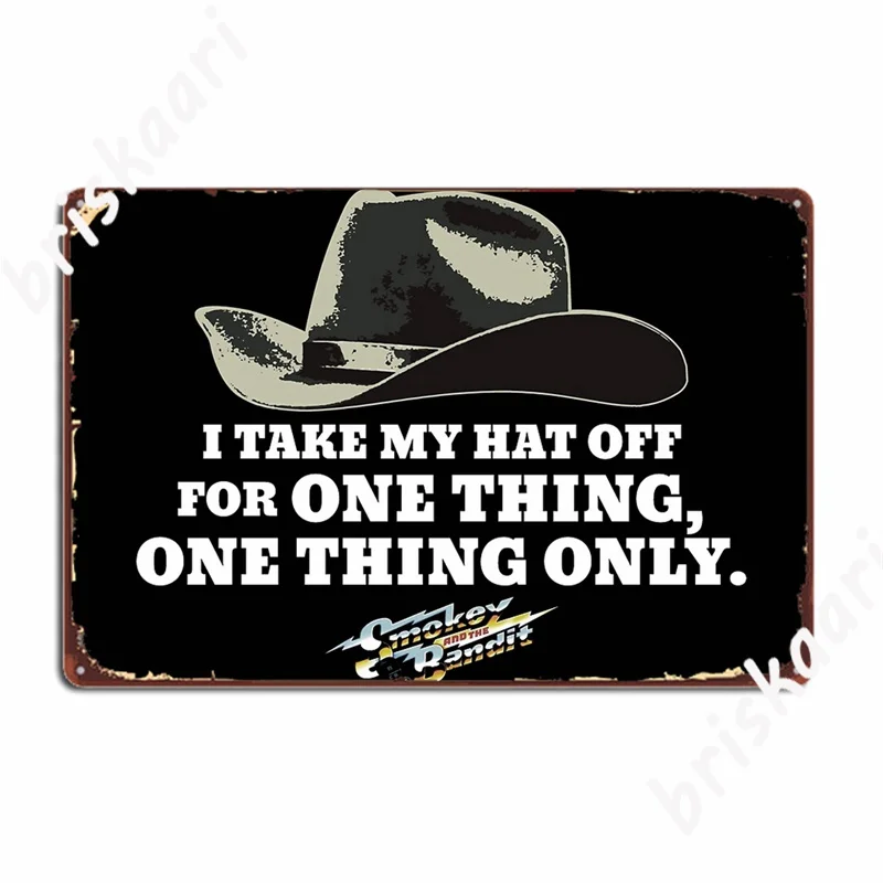 

Smokey And The шапка бандита, металлические плакаты, дизайн кинотеатра, украшение гаража, оловянные плакаты