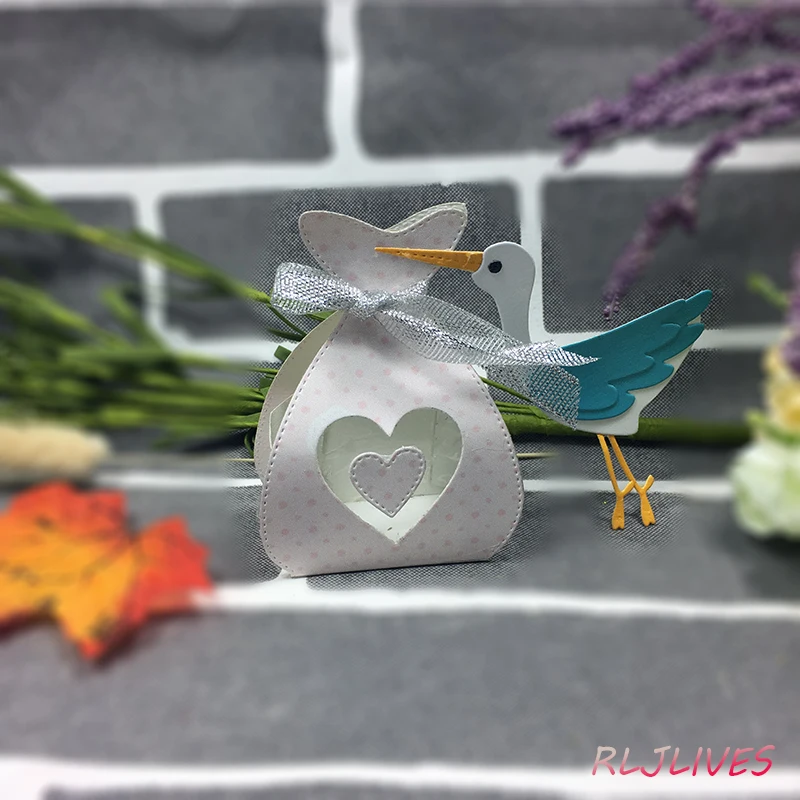 Металлические штампы в коробке и журавле трафареты для рукоделия фотоальбом