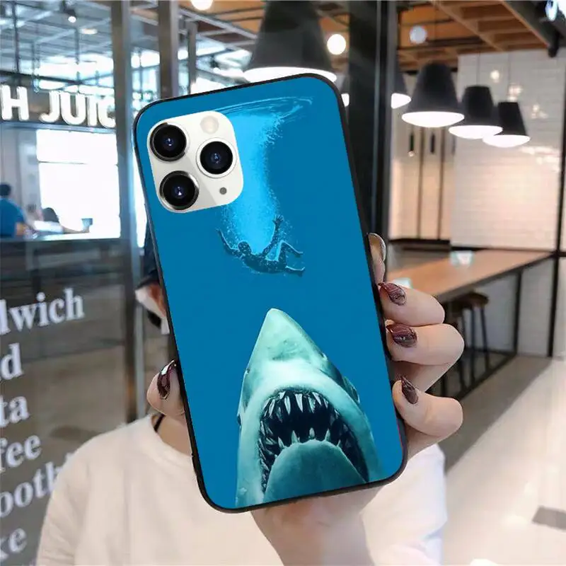 

Ocean Whale Sharks fish Phone Case for iPhone 11 12 mini pro XS MAX 8 7 6 6S Plus X 5S SE 2020 XR