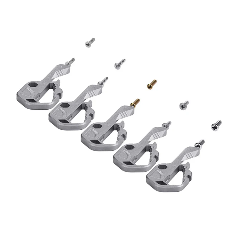 

24 in 1 EDC Set Mini Multifunctional Screwdriver Key Shape Slotted Screwdrivers Keychain Bottle Opener Pocket Repair Tackle