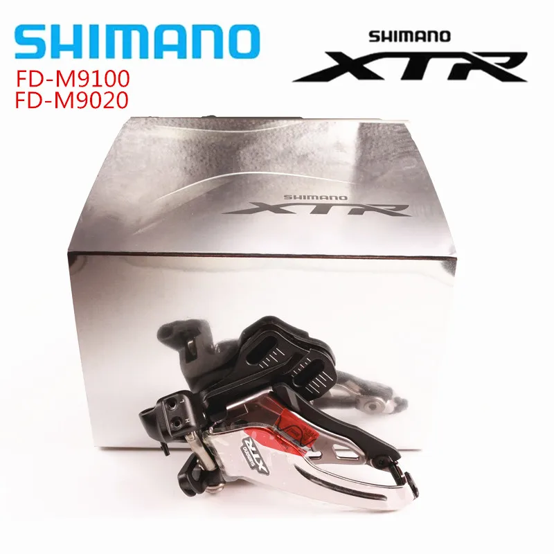 Shimano XTR M9000 M9020-H-E-L-D 2x11 speed 22s велосипед MTB передний переключатель FD-M9000 FD-9020