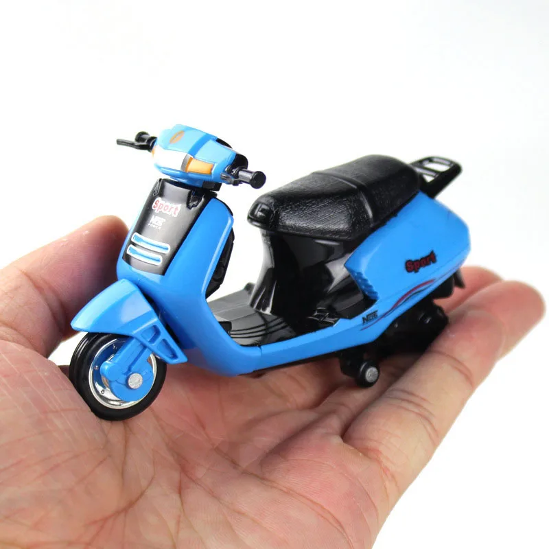 Мини модель мотоцикла Halolo 1:18 литая карманная портативная пальчикового горного