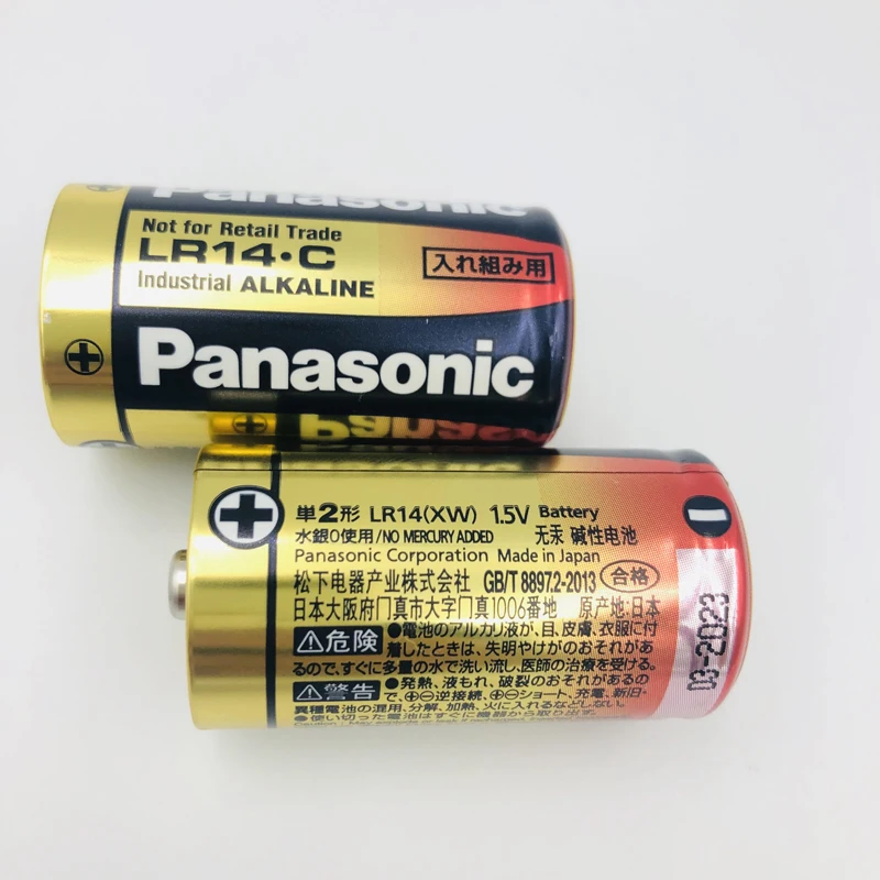 Щелочные батареи Panasonic LR14.C 1 5 в размер C стандартная неперезаряжаемая одноразовая