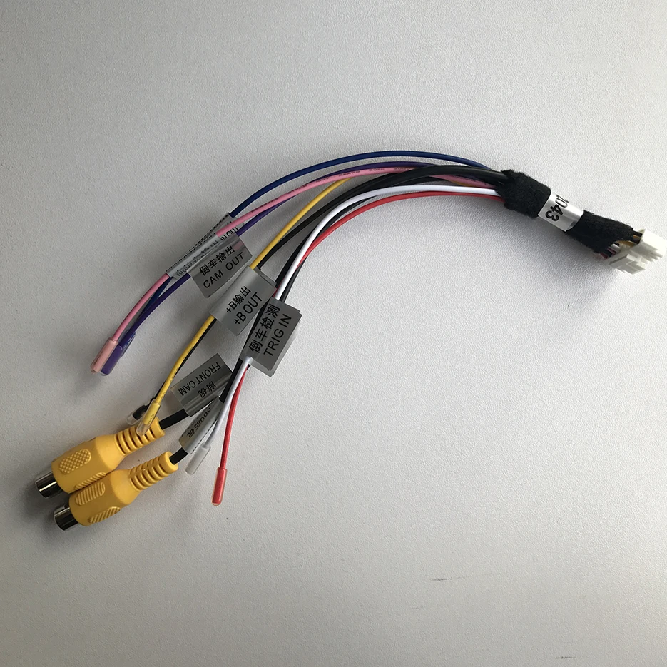 Автомобильная камера с монитором переднего и заднего вида интерфейсный адаптер