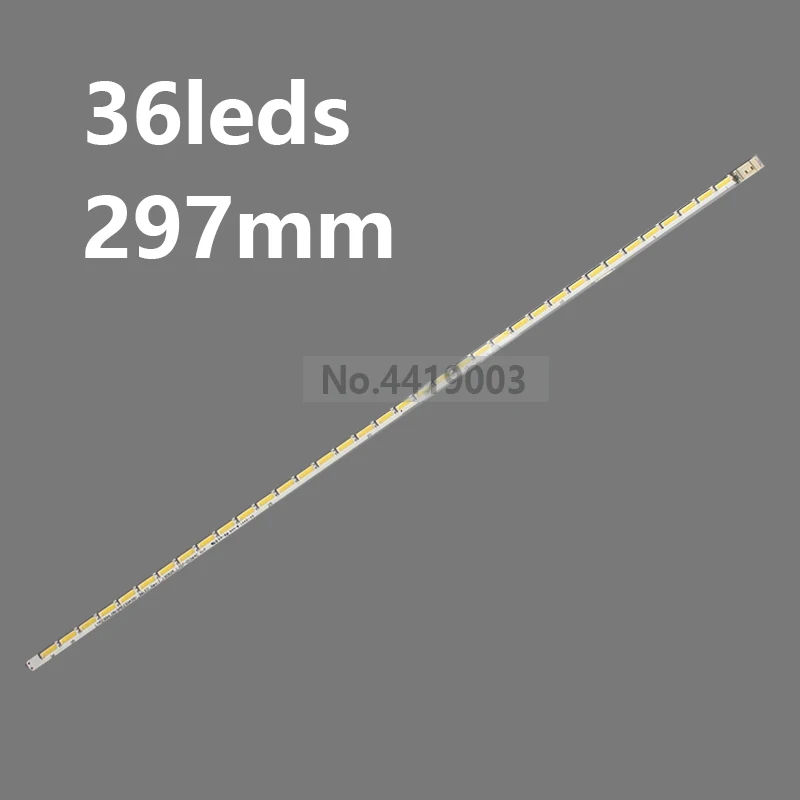 

2PCS 297mm LED Backlight strip 36lamps for P2314HT LJ07-01064C LTM230HL05 LTM230HL08 SMS230A39