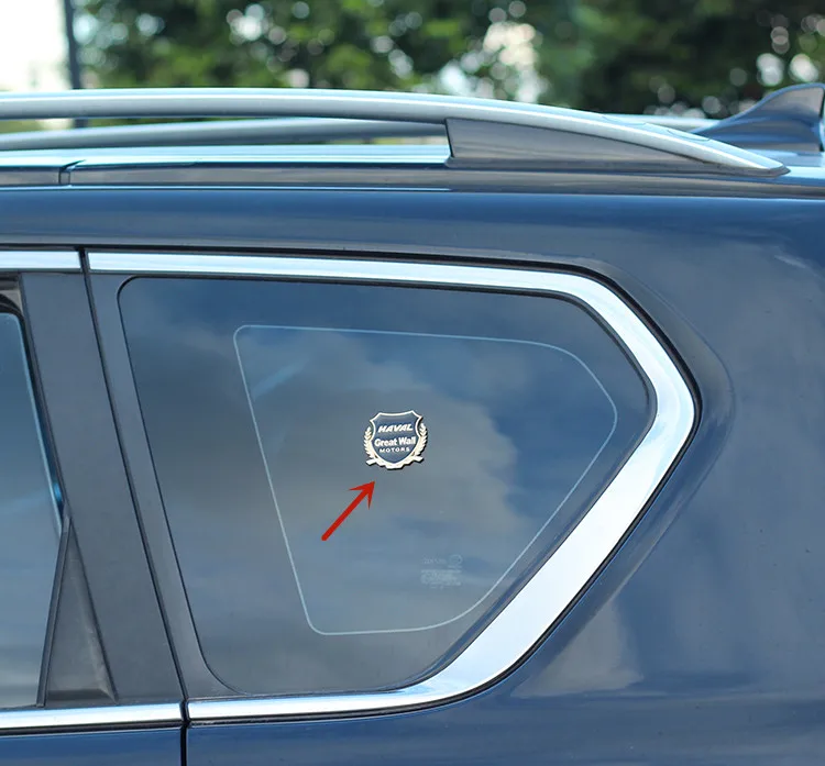 

For Haval F7 F7X 2018-2020 Zinc alloy car Logo Decorative patch Car styling