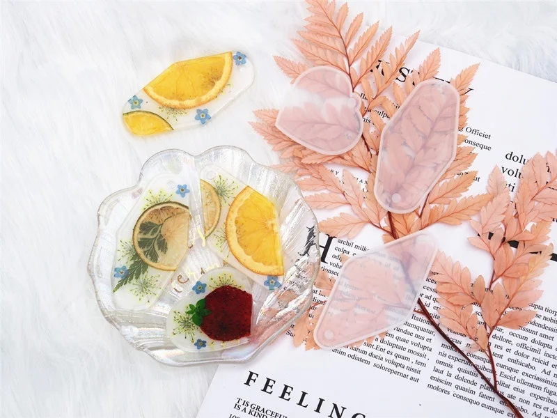 3 шт./компл. силиконовые формы форма для эпоксидной смолы подвесок брелок сделай