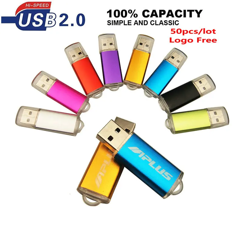 50 шт./лот, и логотип, высокоскоростной USB флеш-накопитель 2,0, 4 Гб, 1 ГБ, 128 Мб, дешевая цена, флеш-накопитель, объемные подарки, диск для хранения