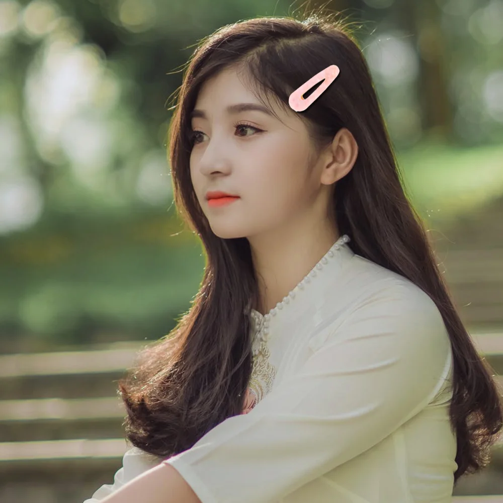 

10pcs Vintage Hair Clips Marble Pattern Hairpins Clamps Barrettes Hair Accessories for Girl Birthday Xmas Gift