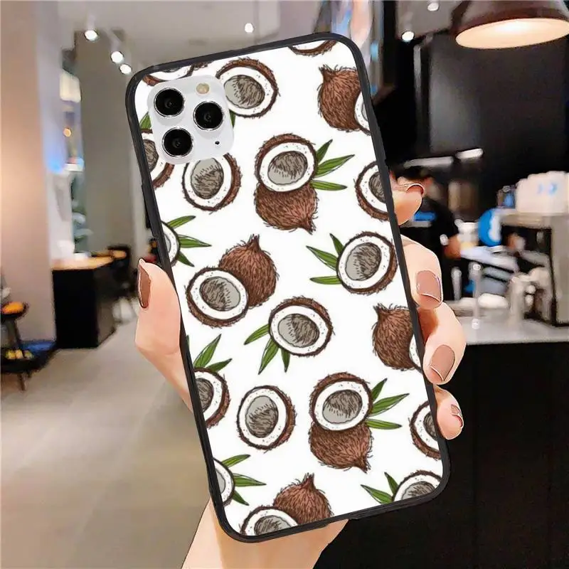 

Cute Fruit Phone Case for iphone 11 12 Pro Max Cover Xs X XR 7 8 6 6S Plus 5 5S SE 2020 Fundas Coque Etui