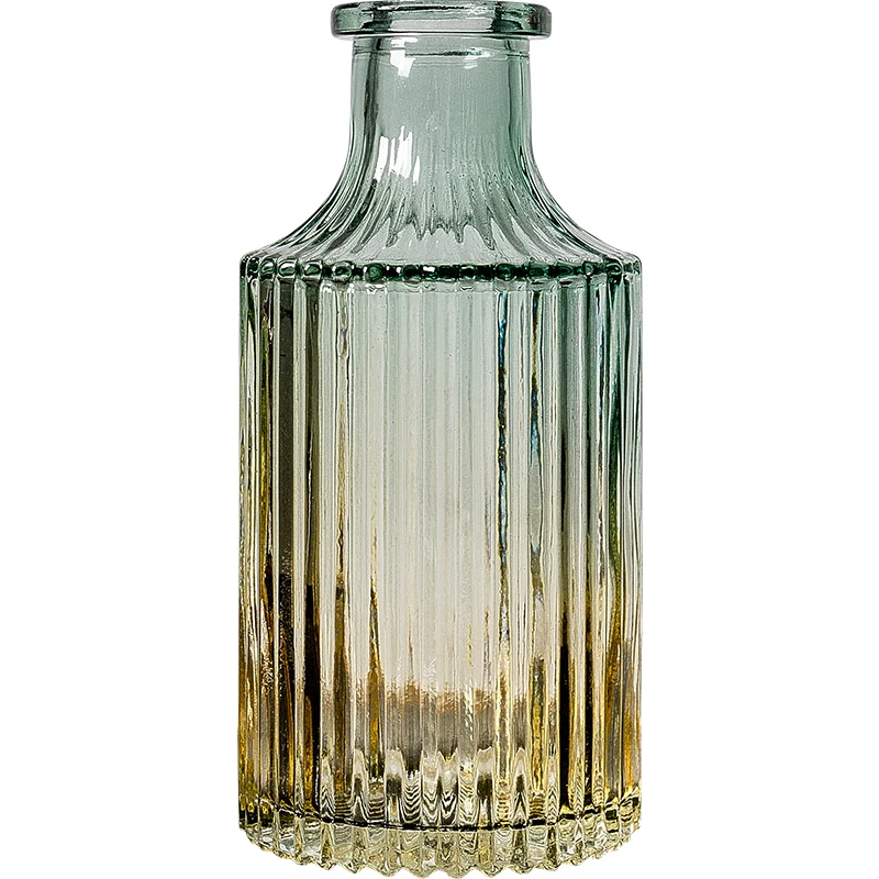 

Nordic Simple Creative Home Retro Glass Vase Table Decoration Living Room Dried Flower Arrangement Light Luxury Glass Vase