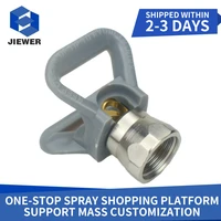 professional high pressure pneumatic airless sprayer accessories universal nozzle gray stainless steel nozzle holder