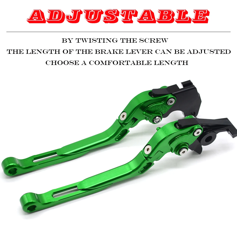 Алюминиевые регулируемые складные выдвижные рычаги тормозной муфты оранжевого