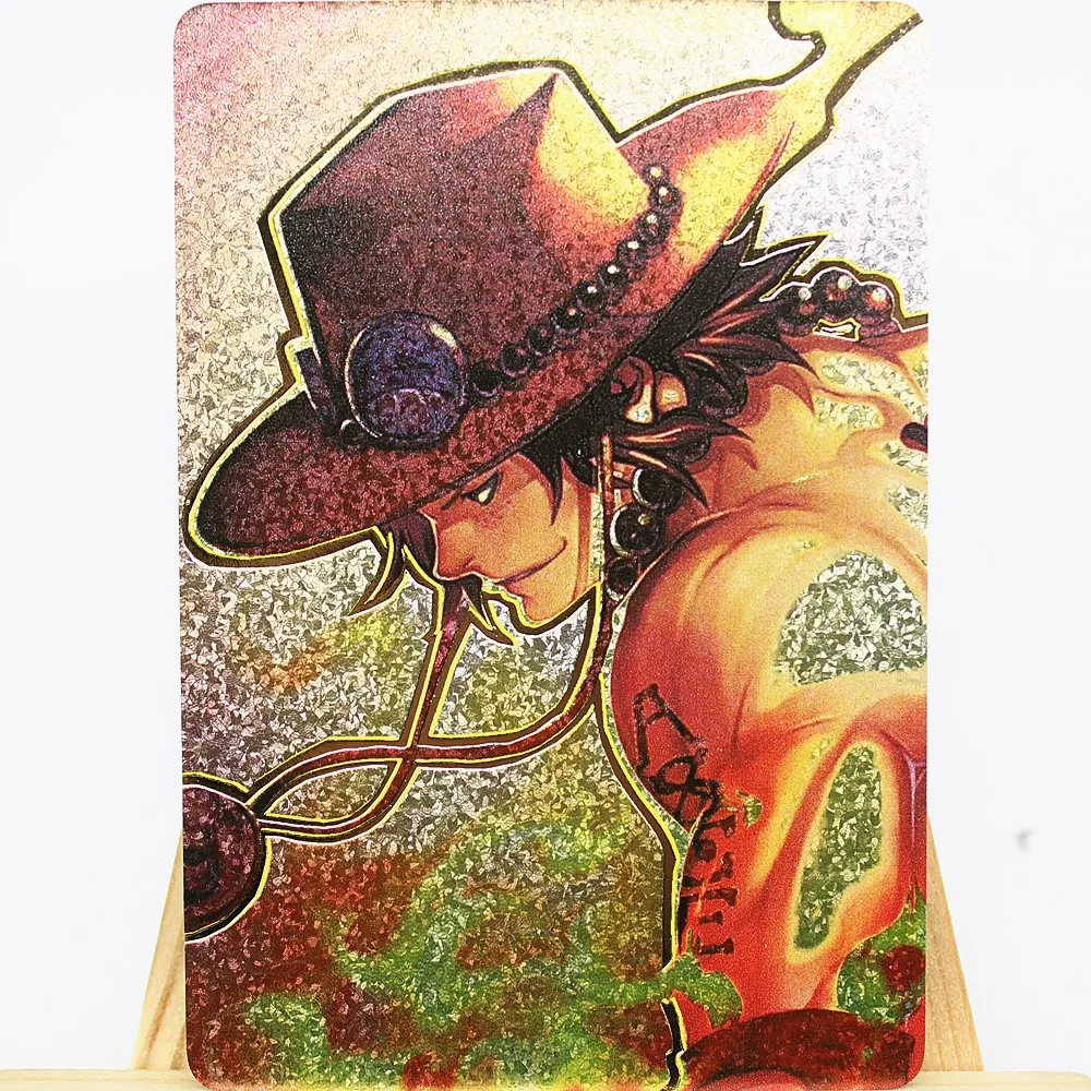 2 шт./набор аниме одиночная карта белая бридная команда лидера Portgas · D Ace Marco