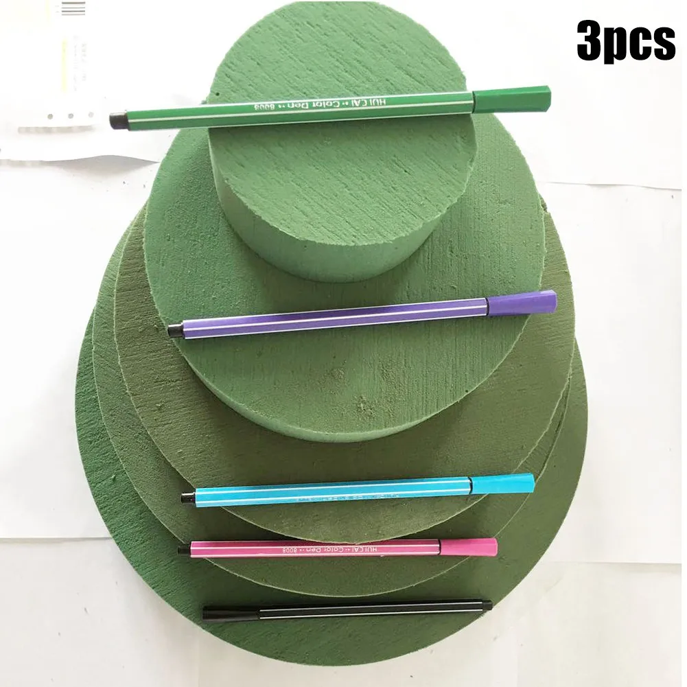 3 шт. декоративная подставка для цветов из пены | Дом и сад