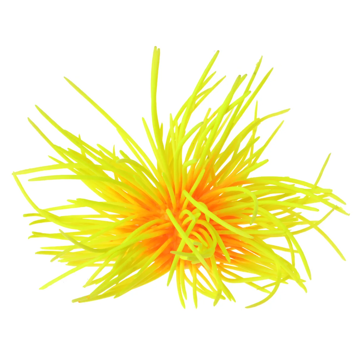 Кораллы Saim для аквариума украшение морского урчина яркие желтые растения