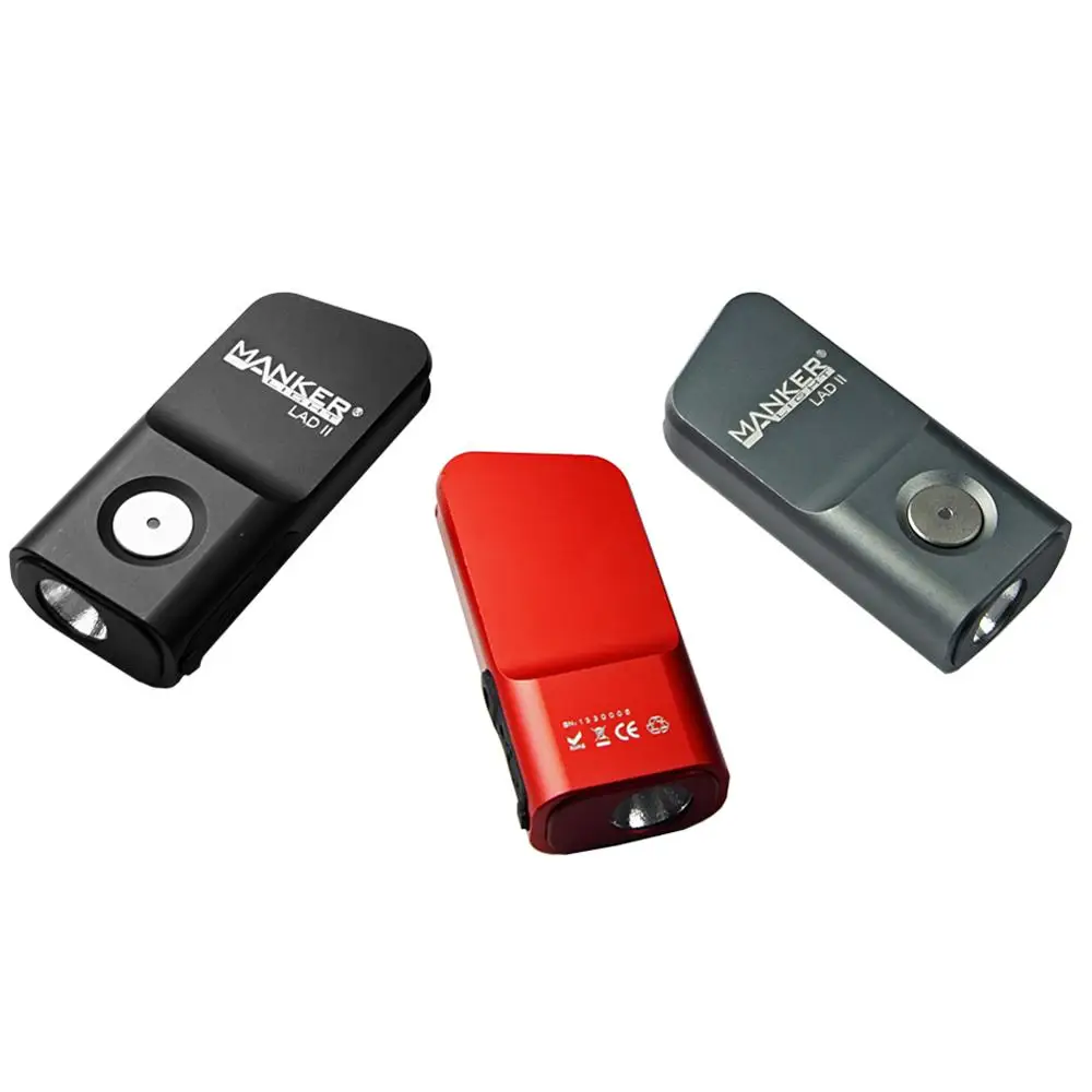 MANKER LAD II 300lm USB Перезаряжаемый брелок фонарик CREE XPG3/Nichia 219C светодиодный микро размер люстра EDC для повседневного ношения
