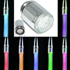 Светодиодная насадка для крана с RGB-подсветкой, 7 цветов, меняющий мигание температуры, аэратор для крана, Водосберегающие аксессуары для кухни и ванной комнаты