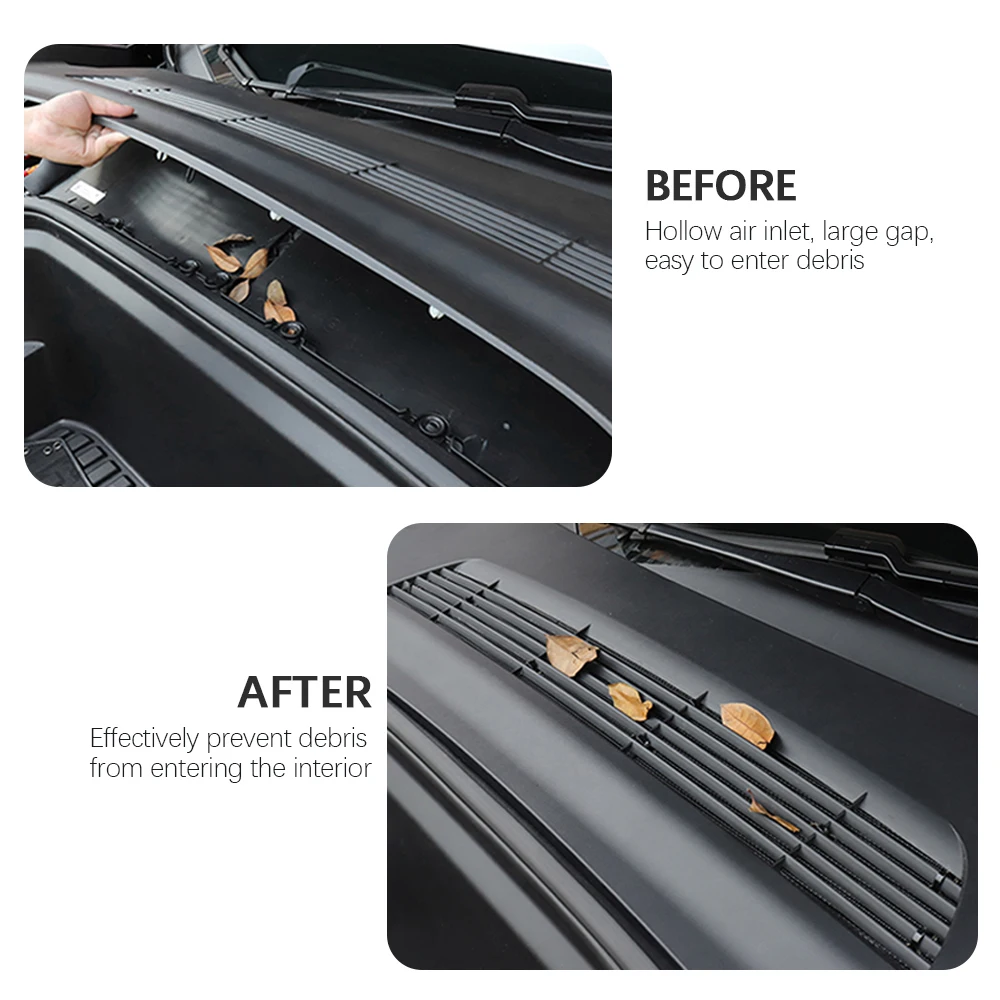 Защитная решетка от насекомых Решетка переднего багажника моли подходит для Tesla