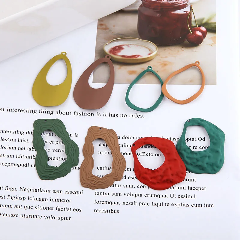 Новый стиль 40 шт./лот резиновая краска Геометрия неправильная форма капли воды