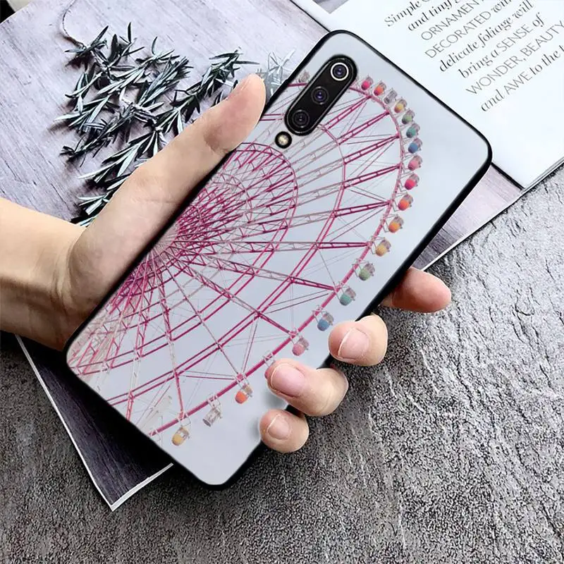

Amusement park ferris wheel Phone Case Phone Case For Xiaomi mi9 mi8 F1 9SE 10lite note10lite Mi8lite Back Coque xiaomimi5x