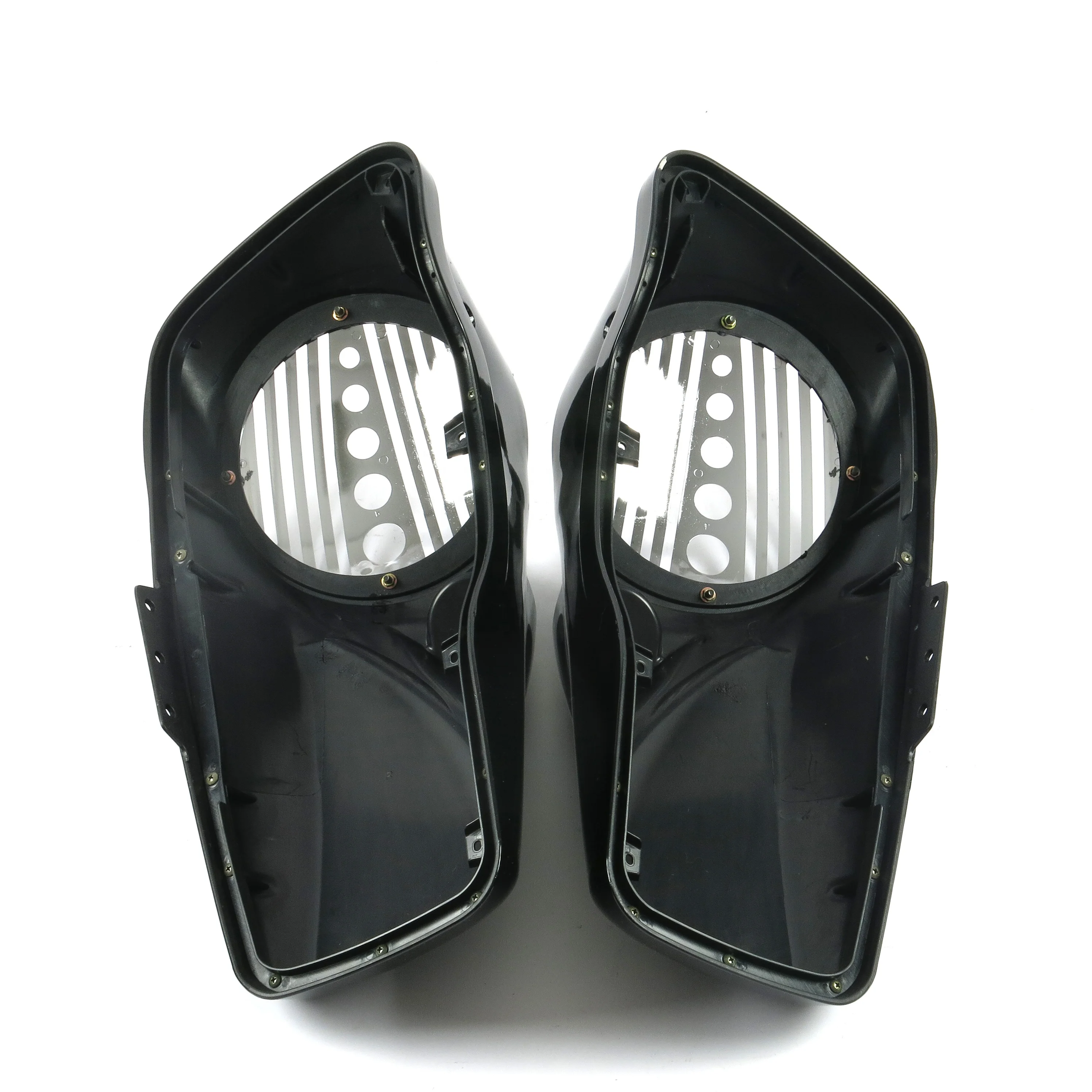 

8 Speaker Lids W Tweeter Port Fits For Harley2014-up Touring Models