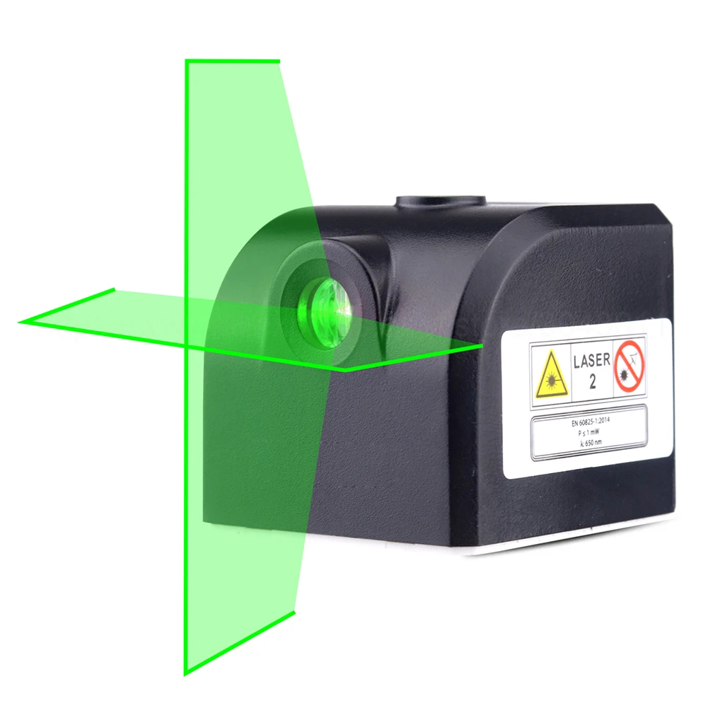

Самонивелирующийся лазерный мини-уровень, строительный инструмент с зеленым лучом и горизонтальными и вертикальными поперечными линиями