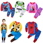 От 2 до 8 лет одежда для малышей, Халк, одежда для маленьких мальчиков, подходит для подростков, девочек, детские пижамы, осенний комплект, модная одежда для маленьких девочек