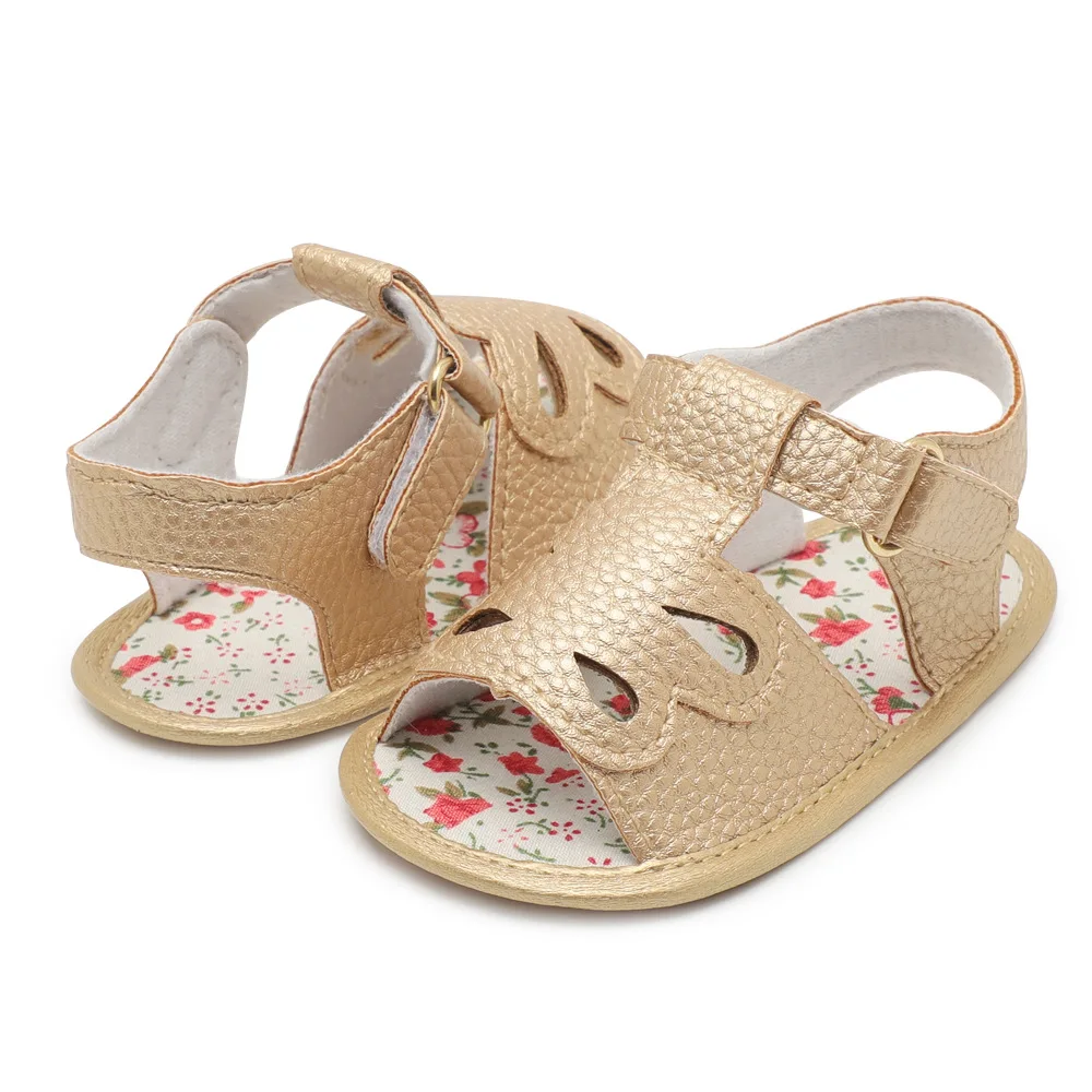 Ажурные сандалии в стиле ретро летние для младенцев Детские повседневные