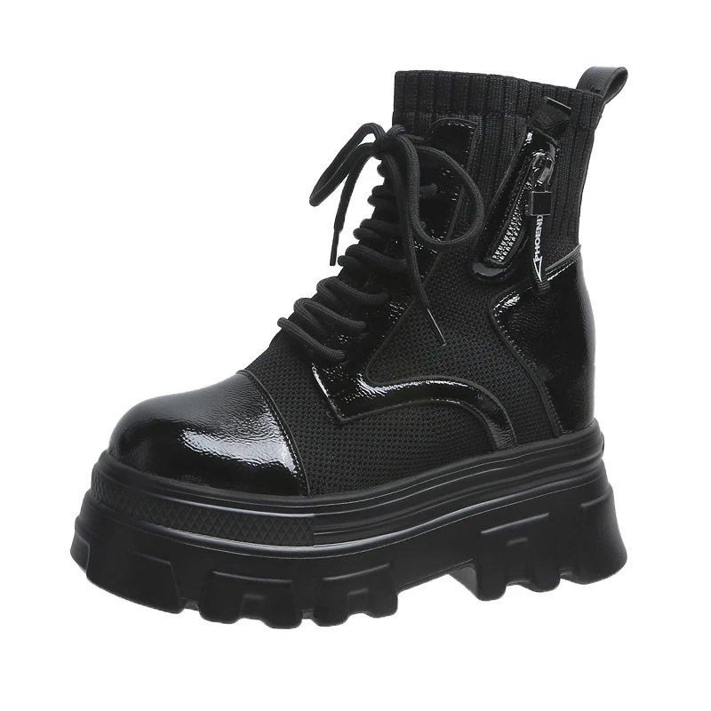 

Real Soft Leather Nude Boots Women's British Style Autumn And Winter 2021 New Casual Women's Shoes Short boots Women Fashion