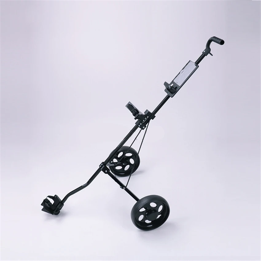 Bag Pull Cart Supplies With Two Black Wheels
