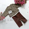outfit A Jane Z Ann новорожденный реквизит для фотосессии мини маленький компьютер ПК+ наушники маленький костюм рабочего ребенка креативный студийный съемка аксессуары - Цвет: outfit A