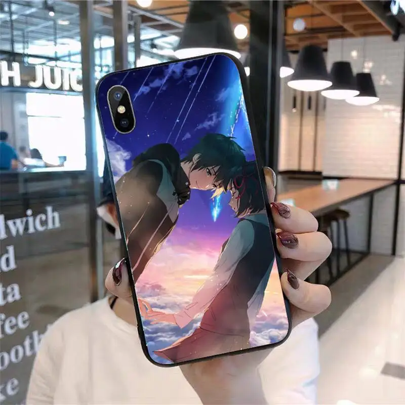 

Anime Your Name Kimi no Na wa Phone Case for iPhone 11 12 pro XS MAX 8 7 6 6S Plus X 5S SE 2020 mini