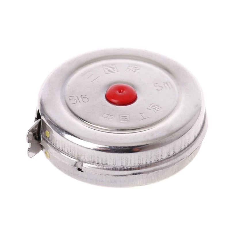 

1m 5m Stainless Steel Tape Measure Home Factory Office Woodworking Mini Tool