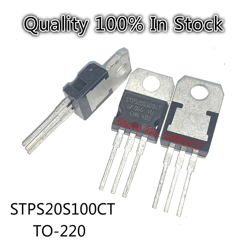 

Chottky диод TO-220, 10 шт./лот STPS20S100CT 20S100CT S