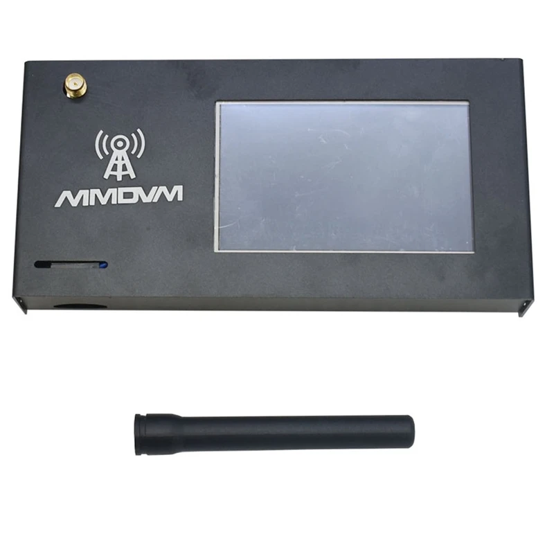 

MMDVM Hotspot + Raspberry Pi Zero W +3.2 Inch LCD Sn+ Antenna + 16G Card + Aluminum Case Support P25 DMR YSF UHF VHF