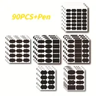 90 шт.набор, водостойкая наклейки в виде меловой доски Наклейка для бутылки с специями, емкость для хранения пищи, наклейки в виде меловой доски, кухонная утварь