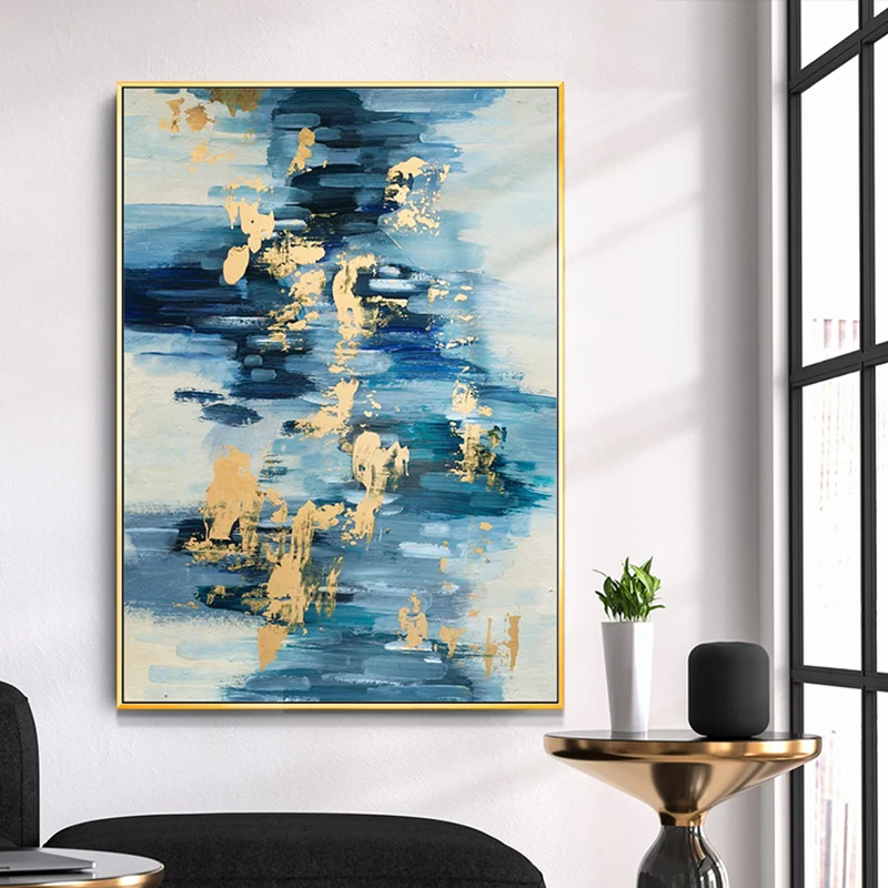 Картина маслом 100% Ручная роспись Современная Абстрактная на холсте настенные