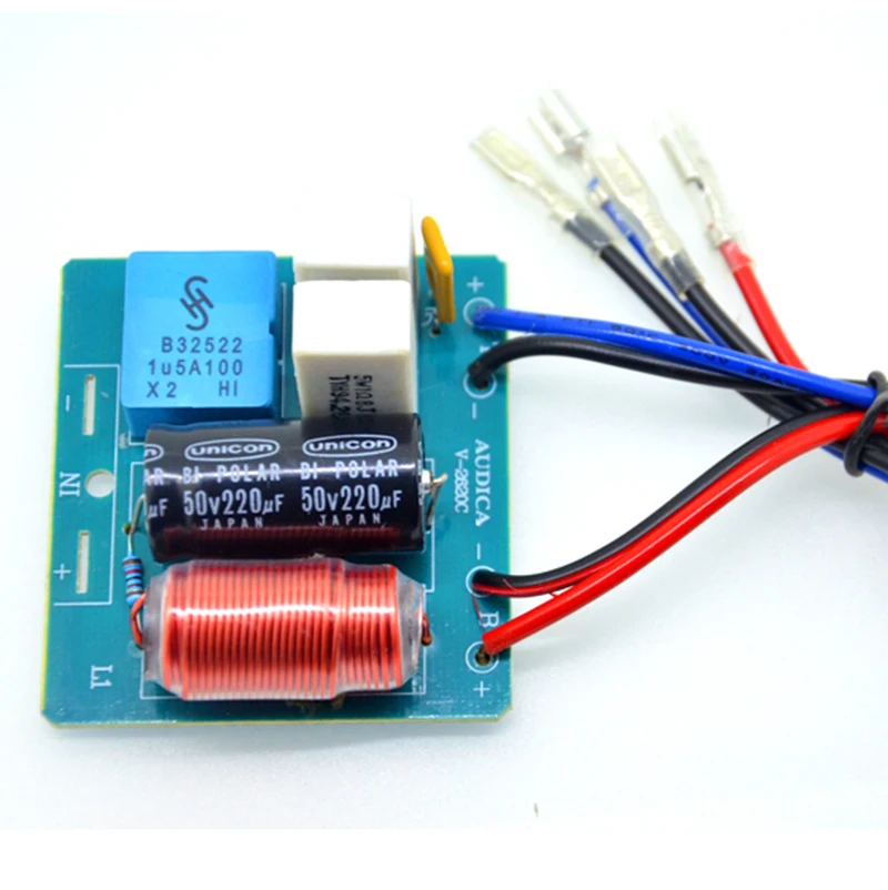 1 шт. 2 полосный делитель частоты высоких басов для британской аудиосистемы 50 22000